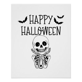 Happy Halloween Poster brillant Perfect Poster