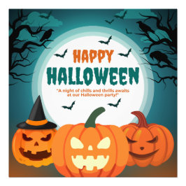 Happy halloween Poster! Fototryck