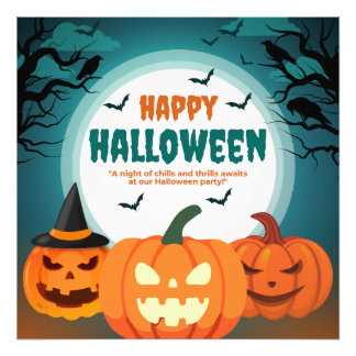 Happy halloween Poster! Fototryck