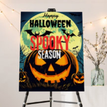 Happy halloween Poster taloky Season Creepy