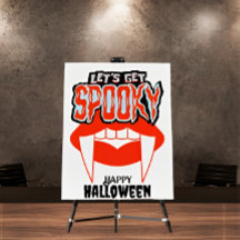 Happy halloween Poster taloky Season Creepy