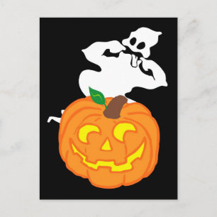 Happy halloween! Postkort Vykort