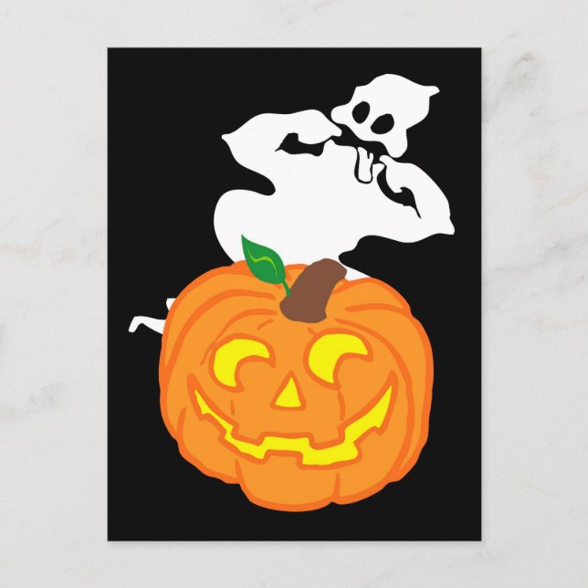 Happy halloween! Postkort Vykort (Framsida)