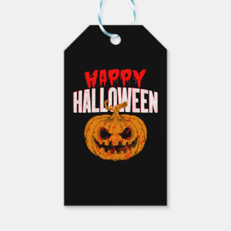 Happy halloween presentetikett