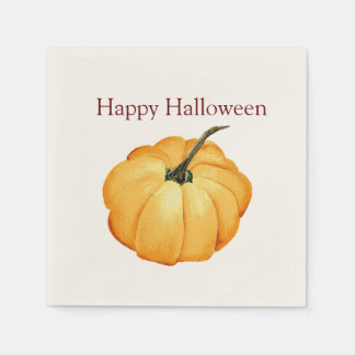 Happy halloween pumkin Pappersservett