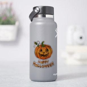 Happy halloween Pumpa CANDY CORN Klistermärken