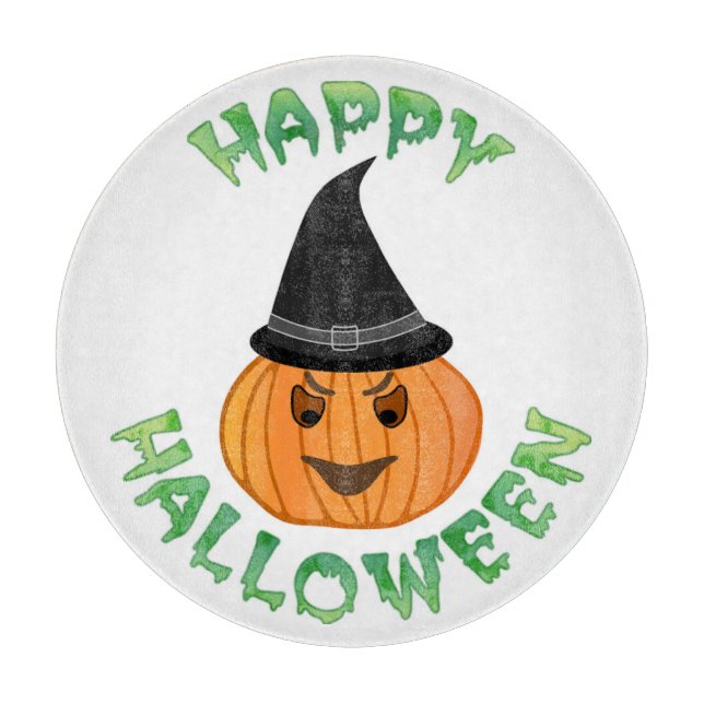 "HAPPY HALLOWEEN" PUMPKIN (Framsidan)