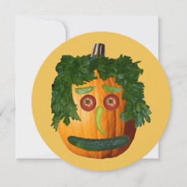 Happy halloween - Pumpkin-inbjudningar utan nedskä Inbjudningar