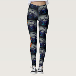 Happy halloween Pumpkin Jack o lantern Party Leggings