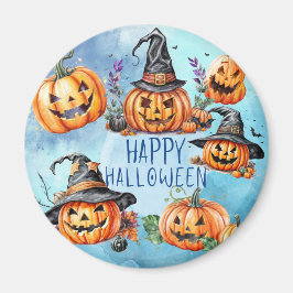 Happy halloween Pumpkin magnet