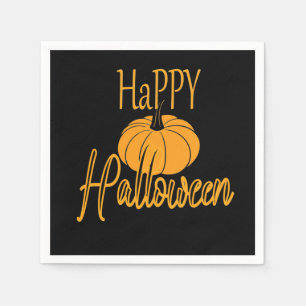 Happy halloween Pumpkin Pappersservett