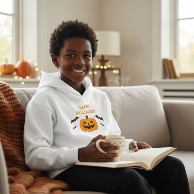 Happy halloween Pumpkin Sweatshirt T Shirt (Skapare uppladdad)