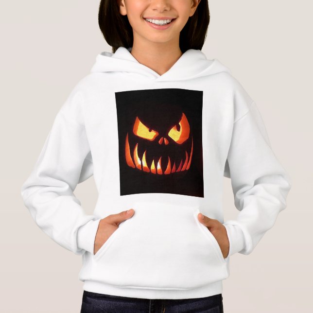 Happy halloween Pumpkin T Shirt (Framsida)