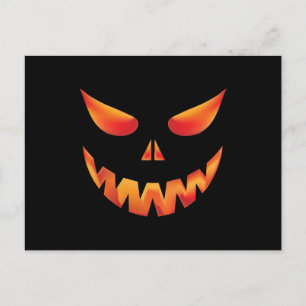 Happy halloween Pumpkin Vykort