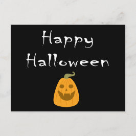 Happy halloween Pumpkin-vykort Vykort