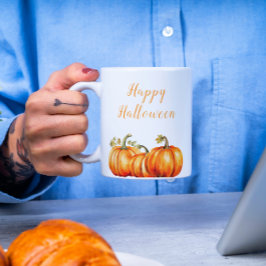 Happy halloween Pumpkins Kaffemugg