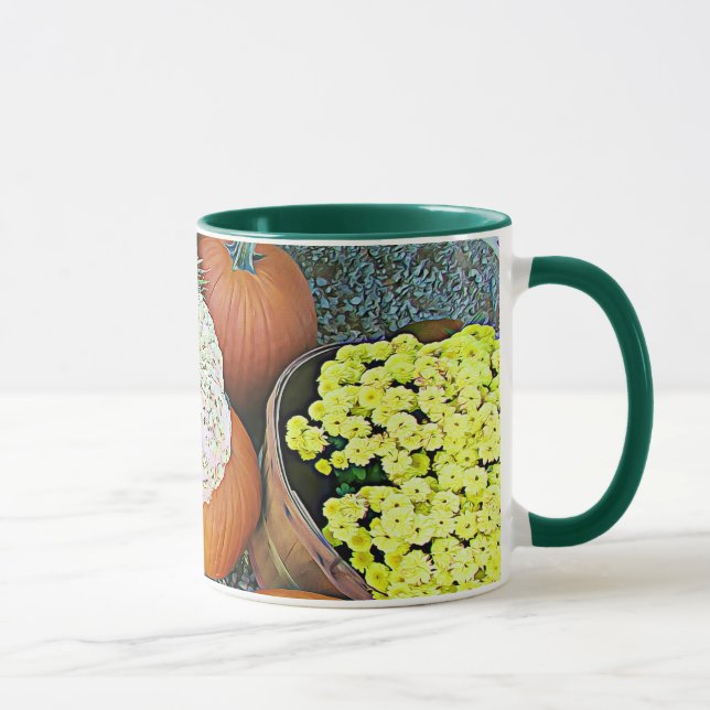 Happy halloween Pumpkins Morsa Coffee Mugg (Höger)