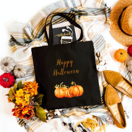Happy halloween Pumpkins Tygkasse