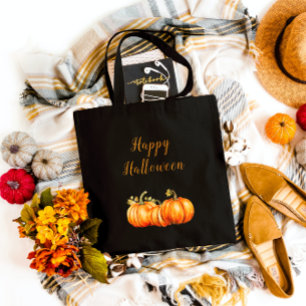 Happy halloween Pumpkins Tygkasse