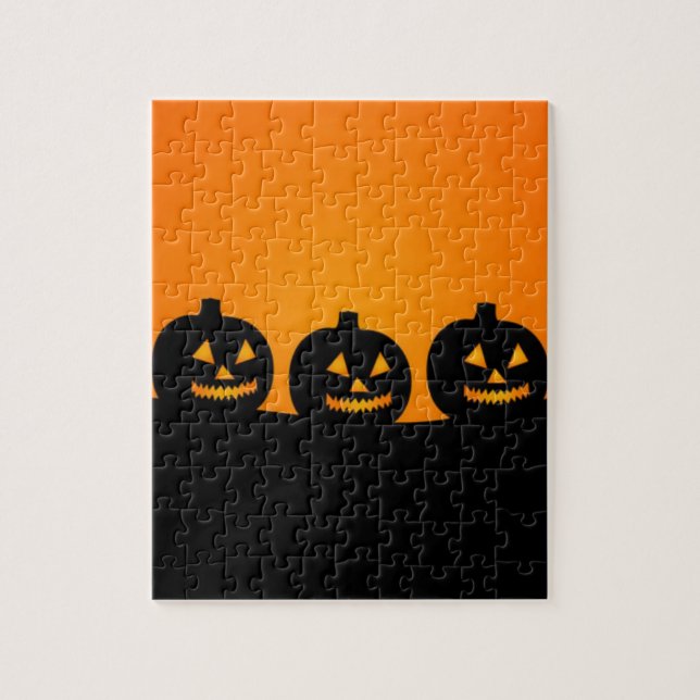 Happy halloween pussel (Vertikal)