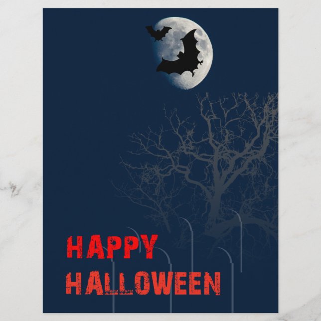 Happy halloween reklamblad (Framsidan)