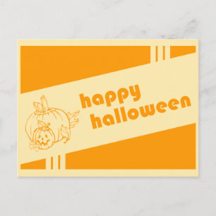 happy halloween: rektor: vykort