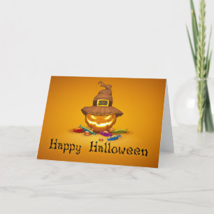 Happy halloween Roligt Pumpkin Inbjudan