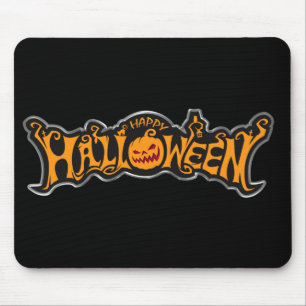 Happy halloween Ruby Öga Pumpkin Silver Ram Musmatta