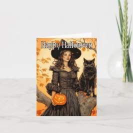 Happy halloween | Salem Witch Kort