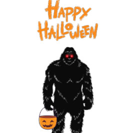 Happy halloween Sasquatch-test eller behandling T Shirt