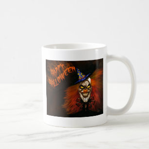 Happy halloween Scary Clown Kaffemugg