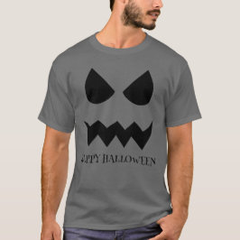 Happy halloween Scary Ghost Ansikte Halloween T Shirt