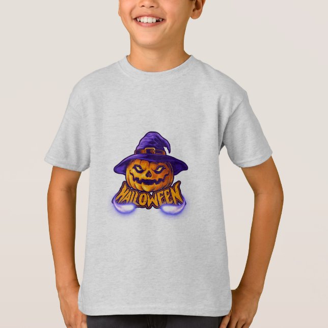 Happy halloween Scary Jack O’ Lantern T Shirt (Framsida)