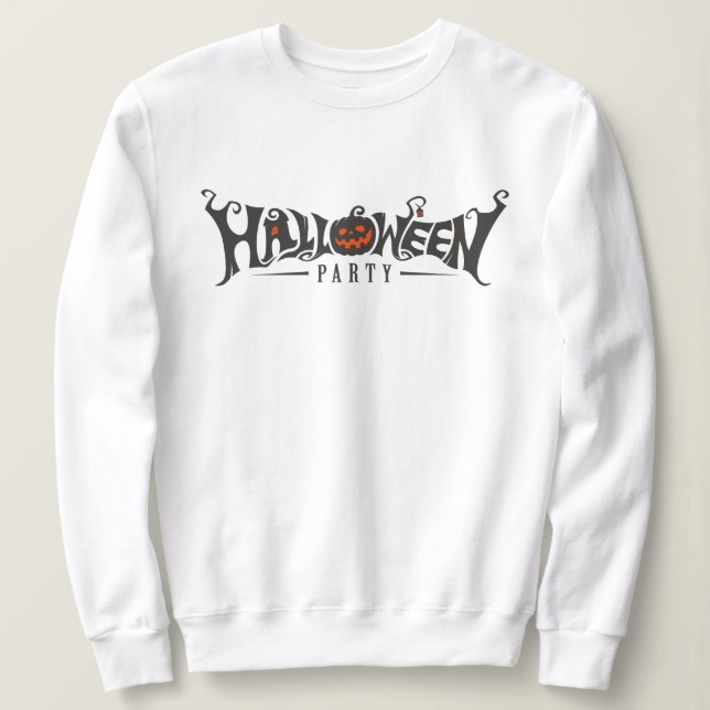 Happy halloween Scary pumkin Ansikte T Shirt (Design framsida)