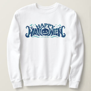 Happy halloween Scary pumpkin Ansikte Sweatshirt T Shirt
