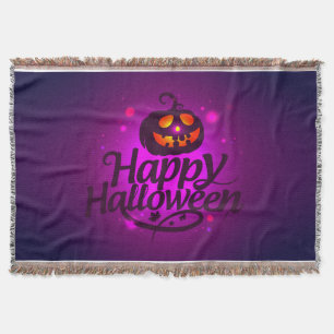 Happy halloween Scary Pumpkin Filt