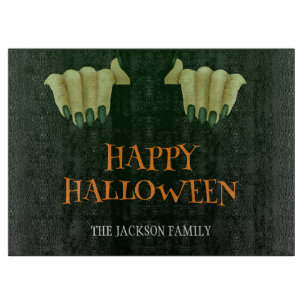 Happy halloween Scary Witch Hand Family Namn