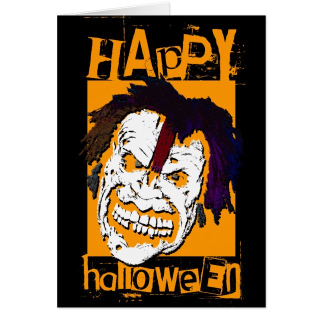 happy halloween (schmil!) OBS kort (Framsidan)