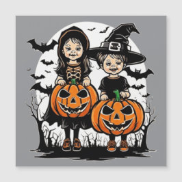 Happy halloween-scoky-behandling eller tricksdesig