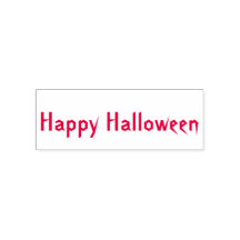 Happy Halloween Self Inking Rubber Stamp