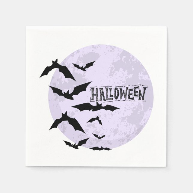 Happy Halloween Serviette en papier Pappersservett (Framsidan)