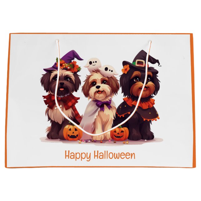 Happy halloween Shih Tzu Hundar (Framsidan)