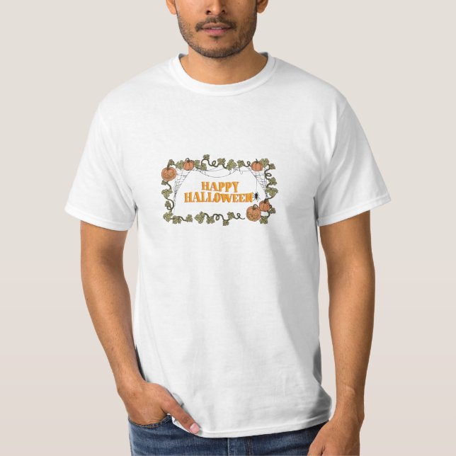 Happy halloween Shirt T Shirt (Framsida)
