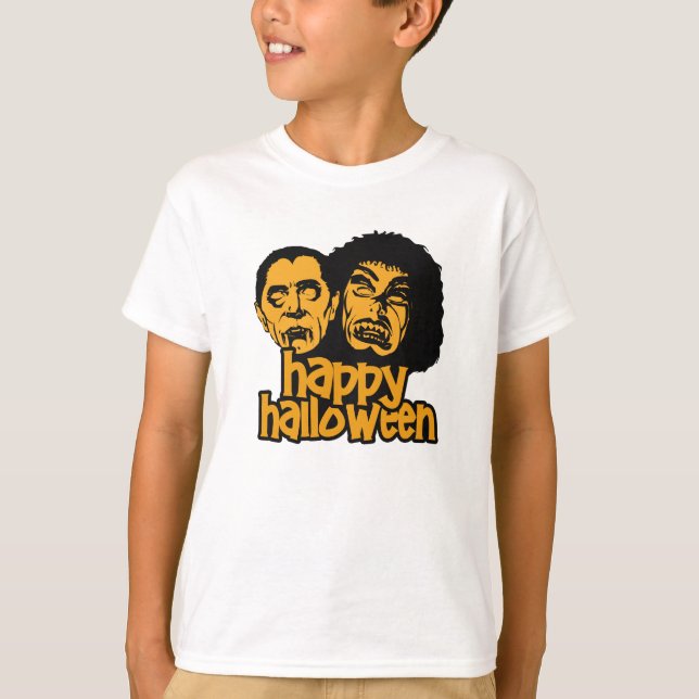 Happy halloween Shirt T-shirt (Framsida)