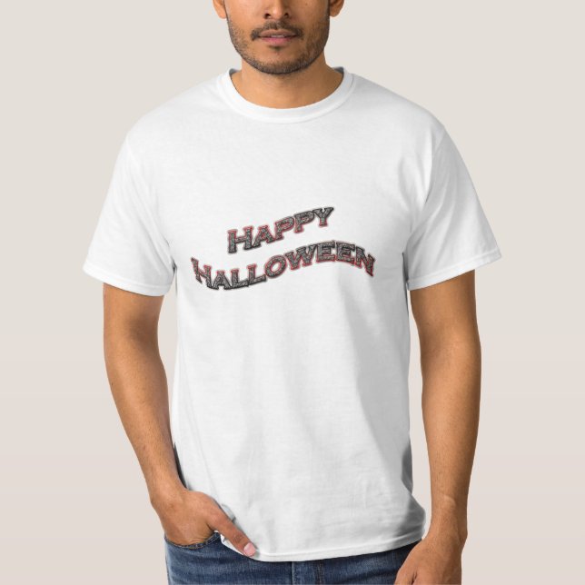 Happy halloween Shirts T Shirt (Framsida)