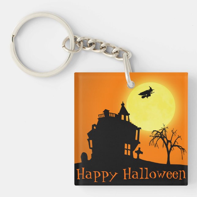 Happy halloween Silhouette liggande (Framsidan)