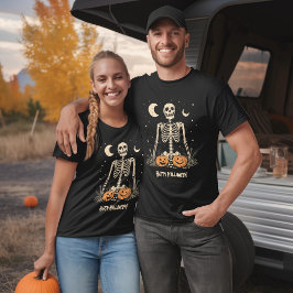 Happy halloween Skeleton T Shirt