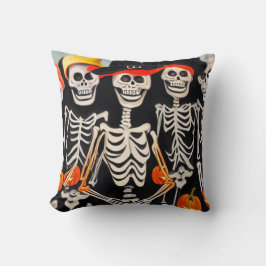 Happy halloween Skeletons Kudde