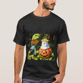 Happy halloween Skrämt Halloween Spoofy Halloween T Shirt