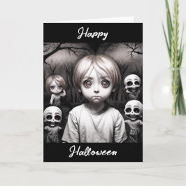 Happy halloween | Skrovbarn med Nalle Kort